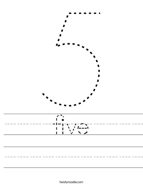 Five Worksheet