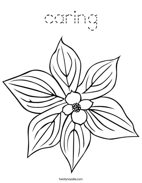 My Flower Coloring Page