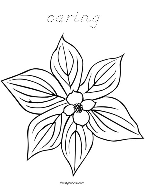 My Flower Coloring Page