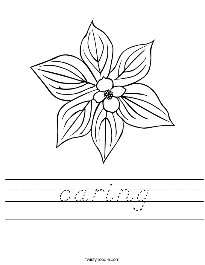 caring Worksheet