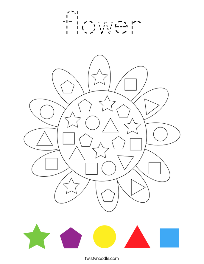 flower Coloring Page
