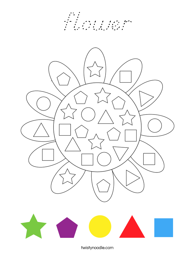 flower Coloring Page