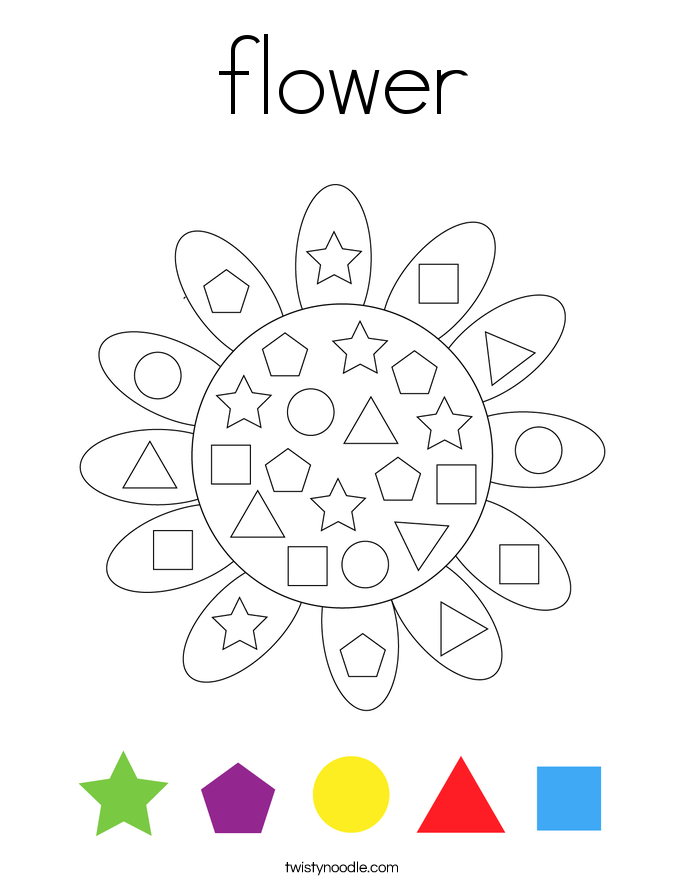flower Coloring Page