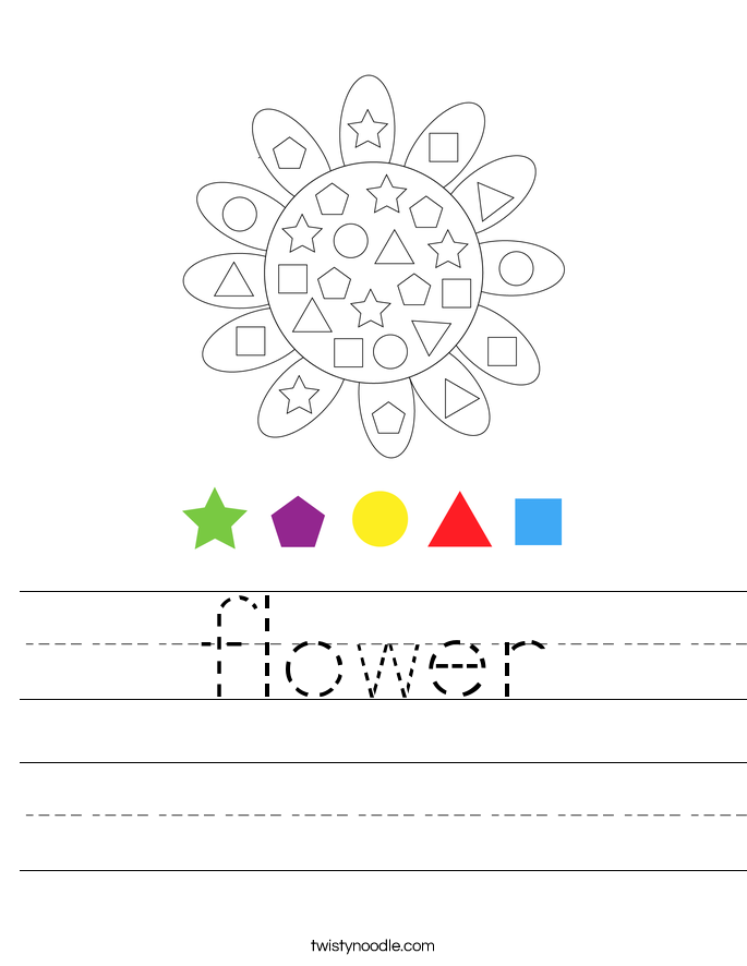 flower Worksheet
