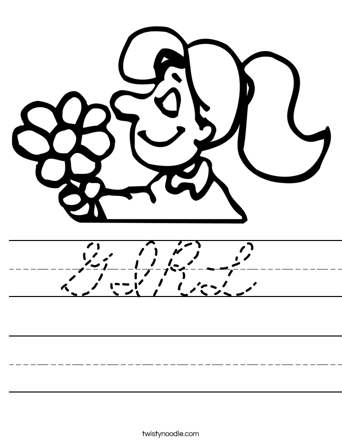 GIRL Worksheet