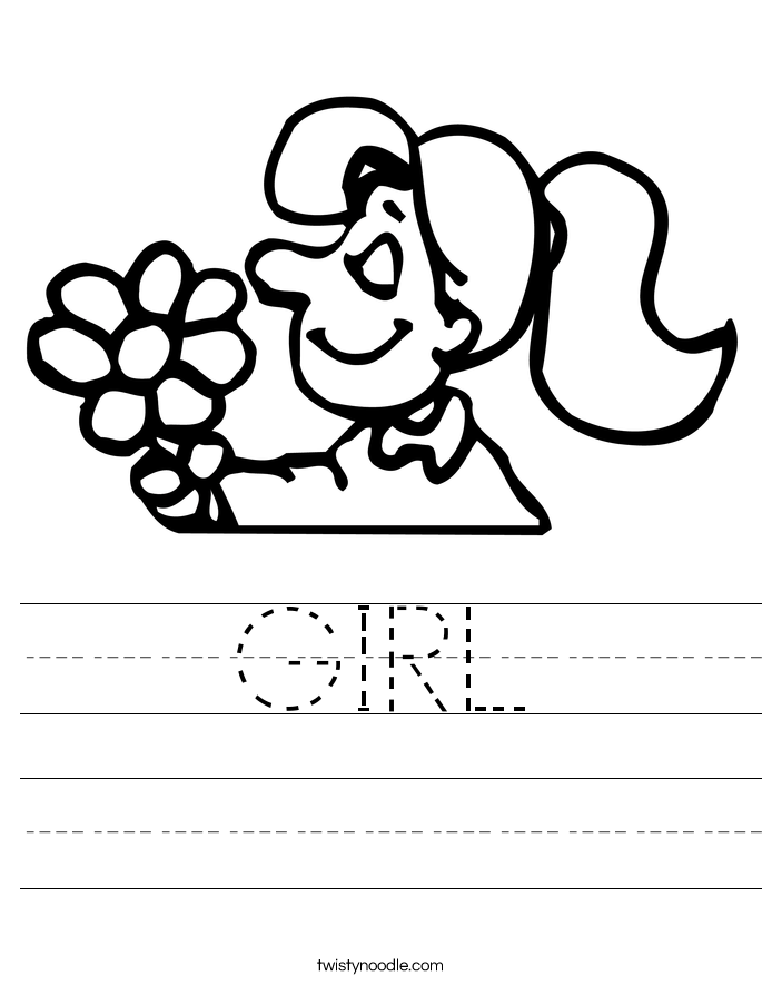 GIRL Worksheet