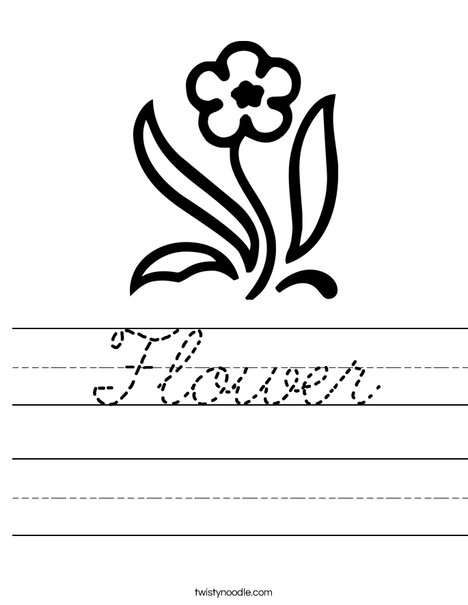Thank you Worksheet