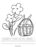 EARTH DAY IS IN APRIL Worksheet