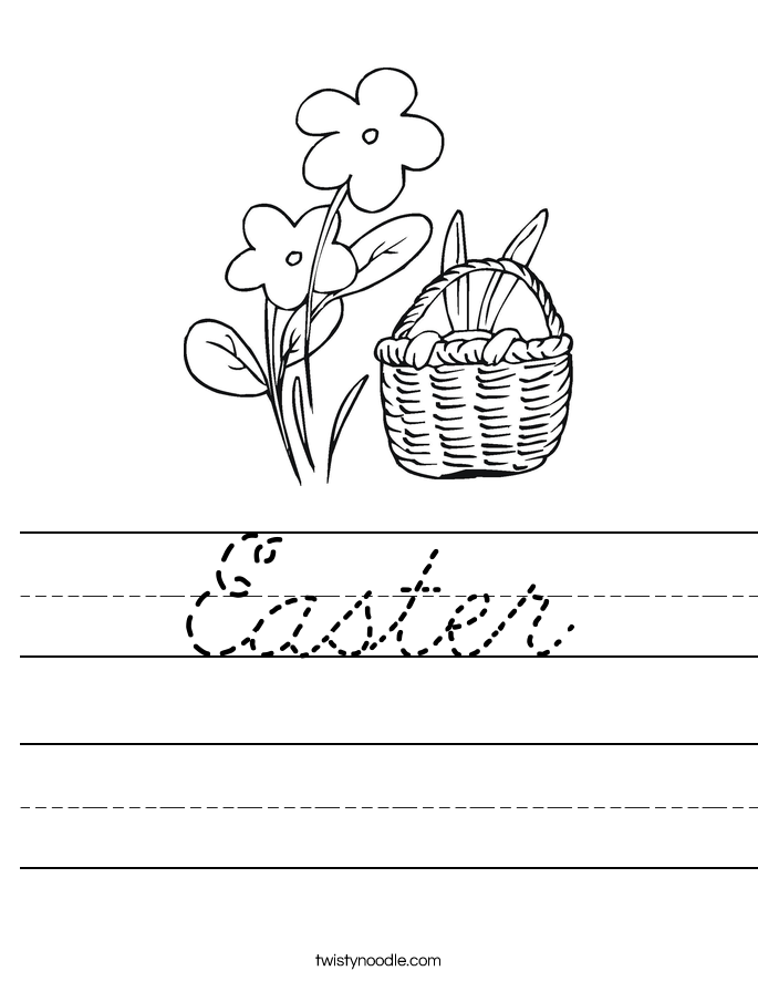 Easter Worksheet