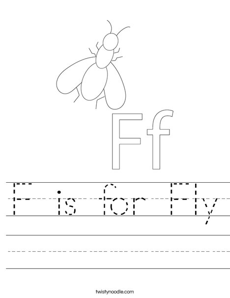 rights worksheet animal for  Noodle Fly Worksheet is Twisty F