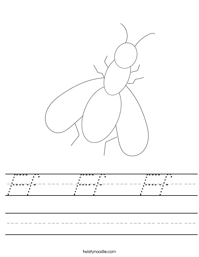 Ff   Ff   Ff   Worksheet