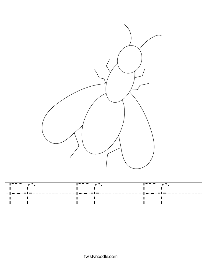 Ff   Ff   Ff   Worksheet