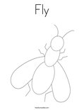 FlyColoring Page
