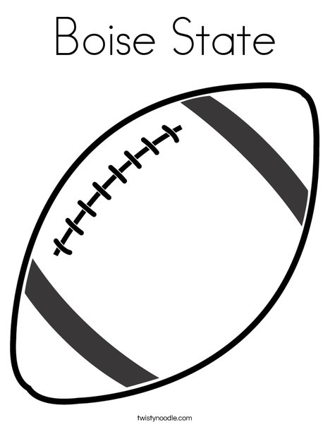Football 2 Coloring Page