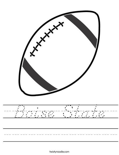 Football 2 Worksheet