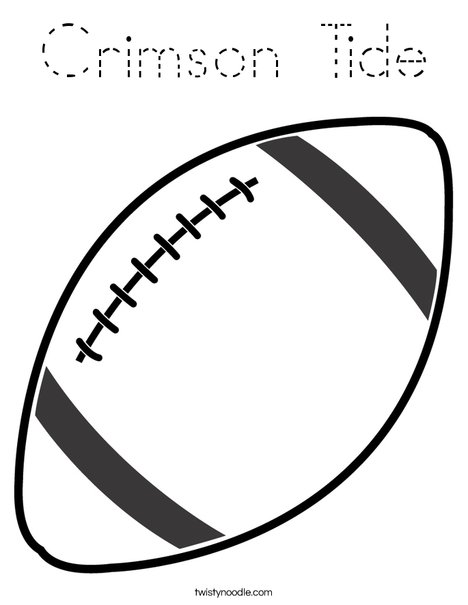 Football 2 Coloring Page