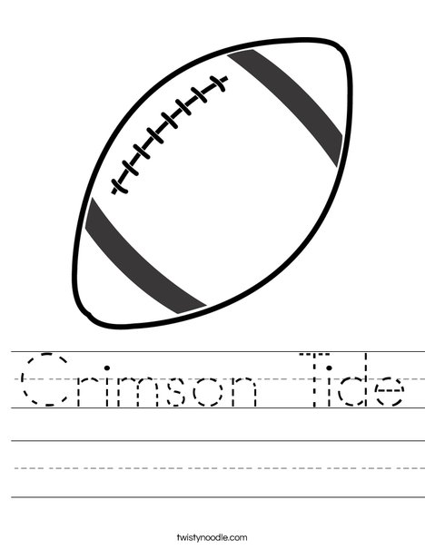 Football 2 Worksheet