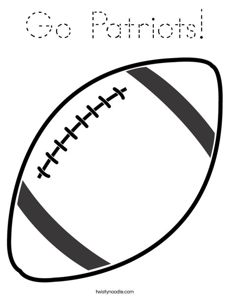 Football 2 Coloring Page
