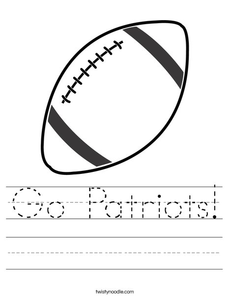 Football 2 Worksheet