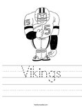 Vikings Worksheet