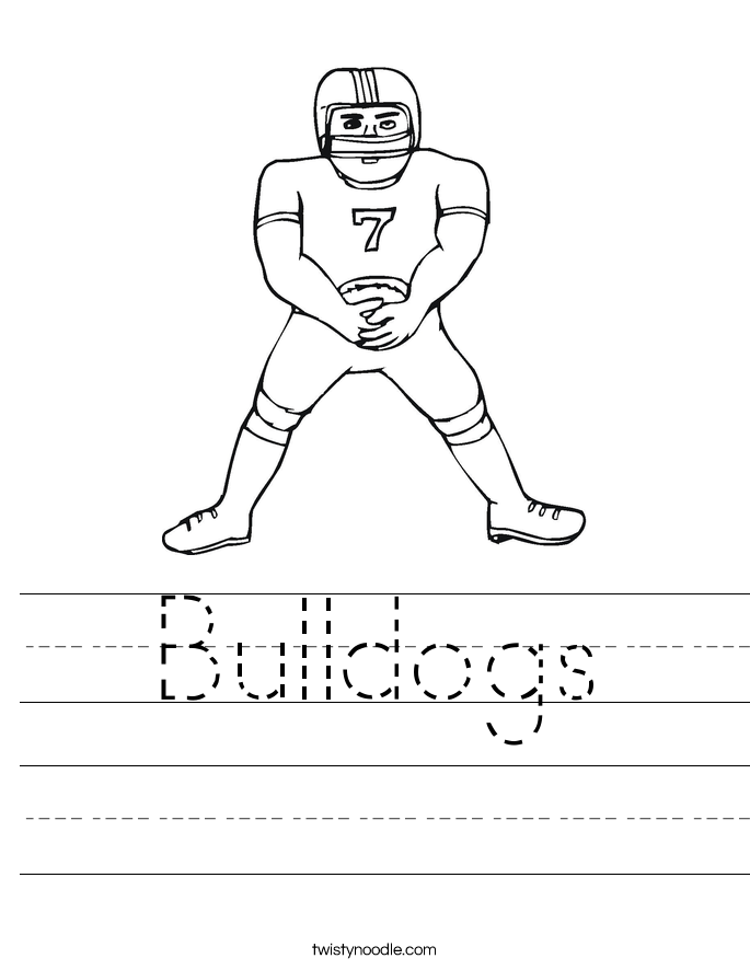 Bulldogs Worksheet