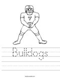 Bulldogs Worksheet