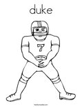 dukeColoring Page