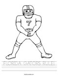 FLORIDA GATORS RULE! Worksheet