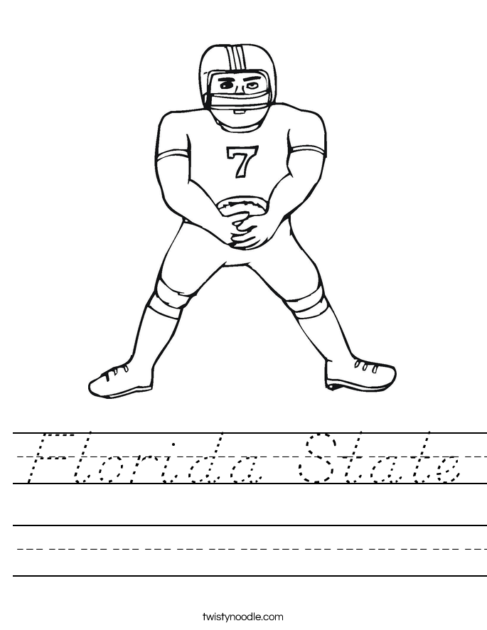 Florida State Worksheet