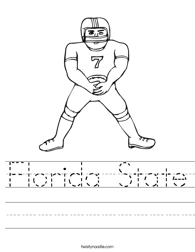 Florida State Worksheet