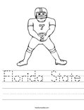 Florida State Worksheet