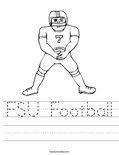 FSU Football Worksheet