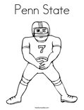 Penn State Coloring Page