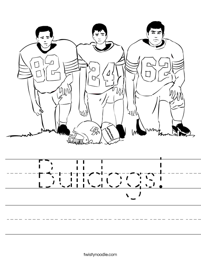 Bulldogs! Worksheet
