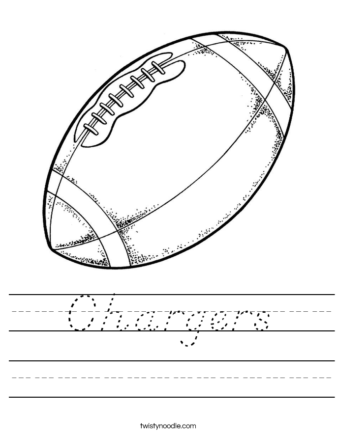 Chargers Worksheet