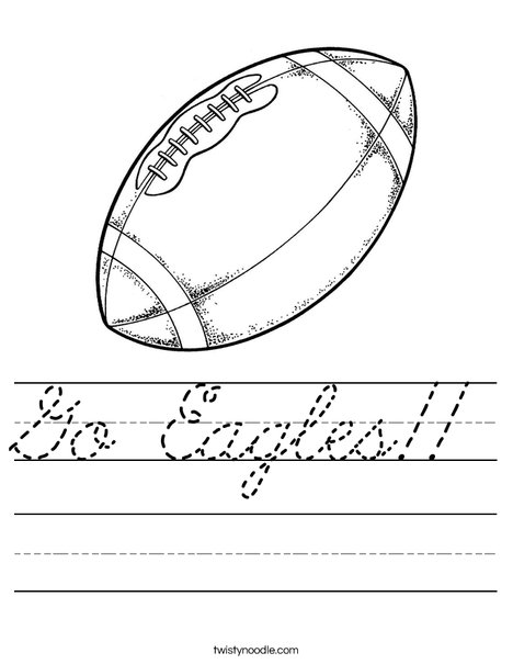 Football Worksheet