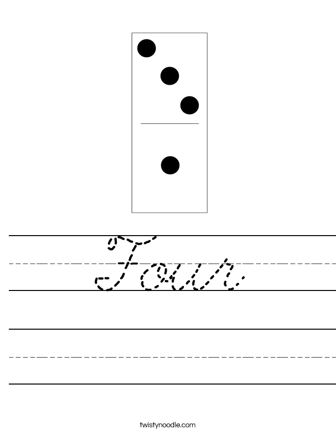 Four Worksheet