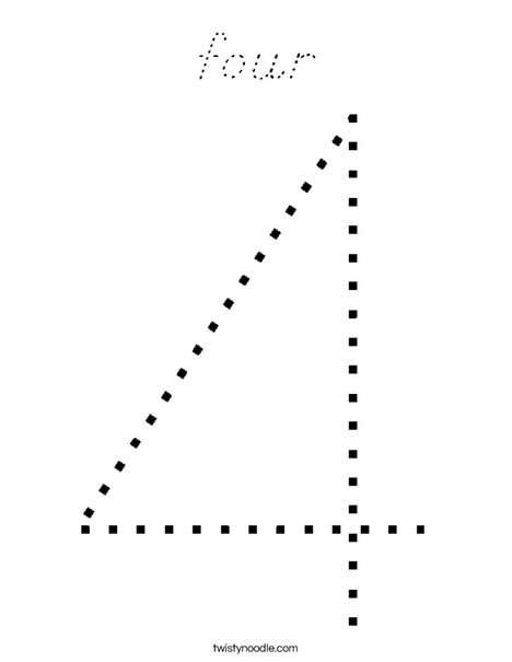 Four Coloring Page