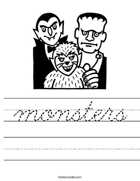 Frankensteins Worksheet