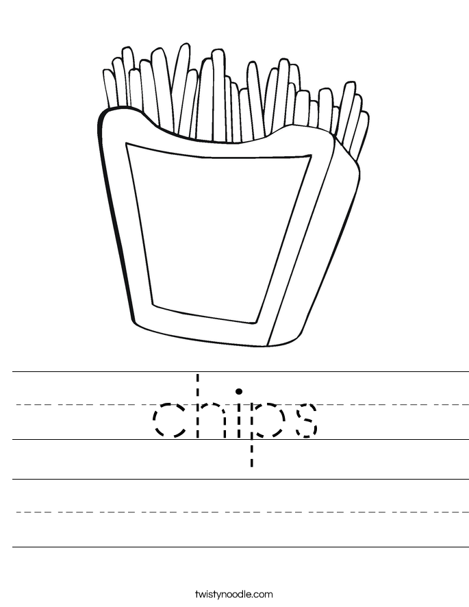 chips Worksheet