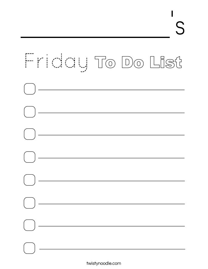__________'s Coloring Page