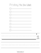 __________'s Handwriting Sheet