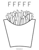 F F F F F Coloring Page