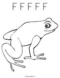 F F F F F Coloring Page