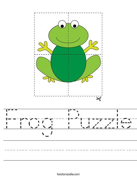Frog puzzle shop