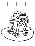 F F F F F Coloring Page