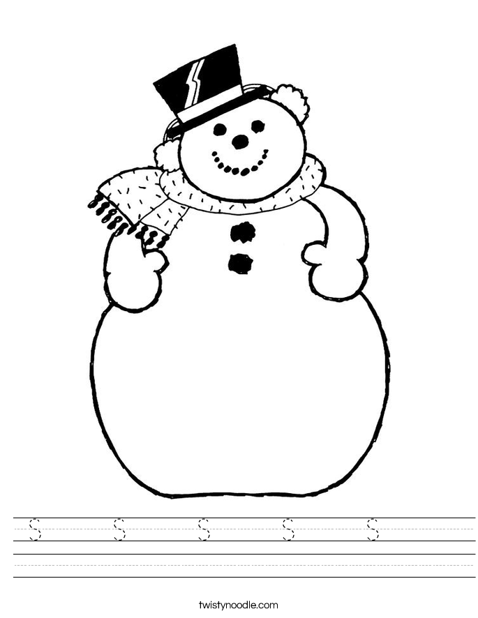 S     S     S     S     S      Worksheet