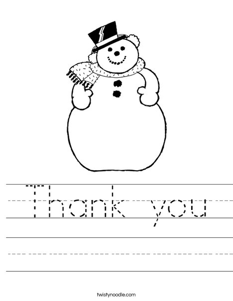 Frosty the Snowman Worksheet
