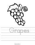  Grapes Worksheet