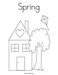 SpringColoring Page